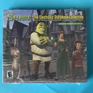 Vintage Shrek: The Electronic Storybook Collection (PC, 2001) New / Sealed
